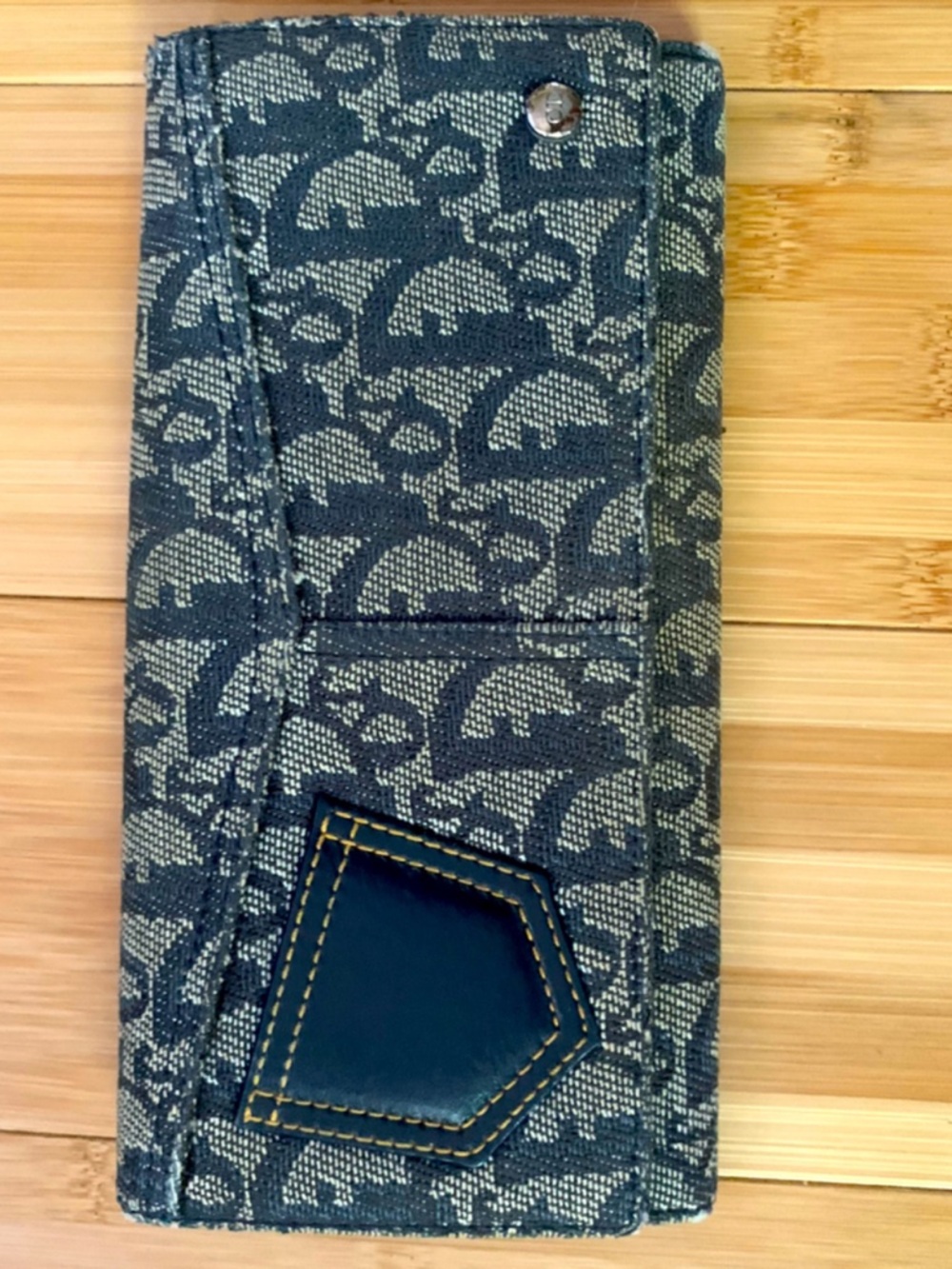 Christian Dior Denim Wallet